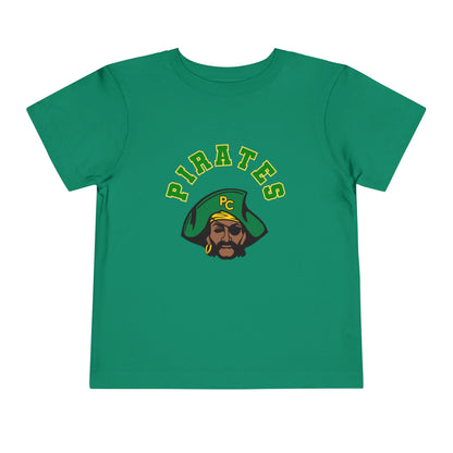 Park Center Pirates Toddler Tee - Fun Short Sleeve Shirt for Kids