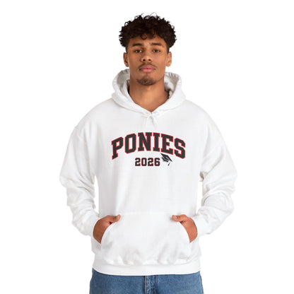 Stillwater Ponies Class of 2026 Block Hoodie