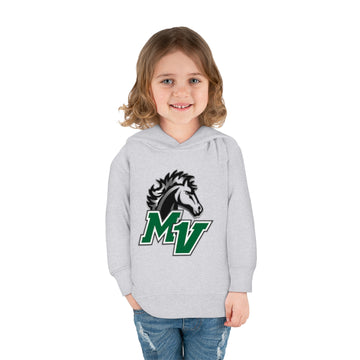 Mounds View Mustangs Toddler Pullover Fleece Hoodie