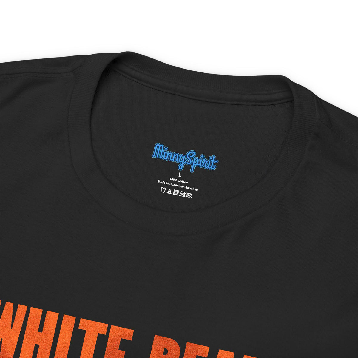 White Bear Bears Glitter Sparkle Graphic Tee