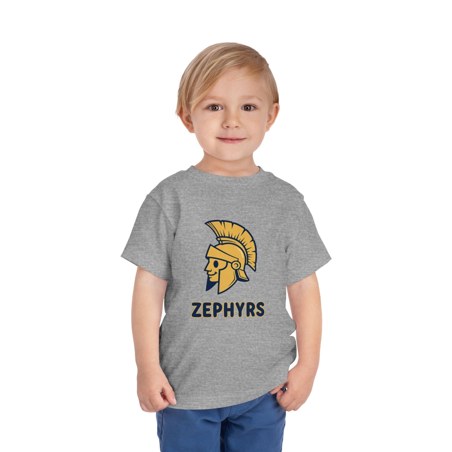 Mahtomedi Zephyrs Toddler Short Sleeve Tee - Cool T-Shirt for Young Fans