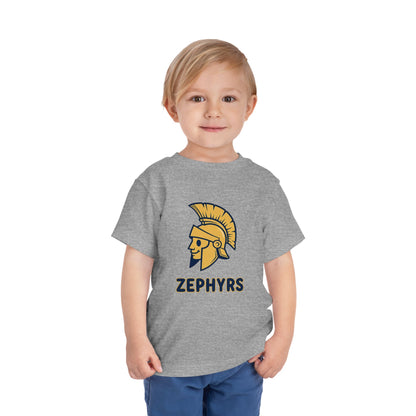Mahtomedi Zephyrs Toddler Short Sleeve Tee - Cool T-Shirt for Young Fans