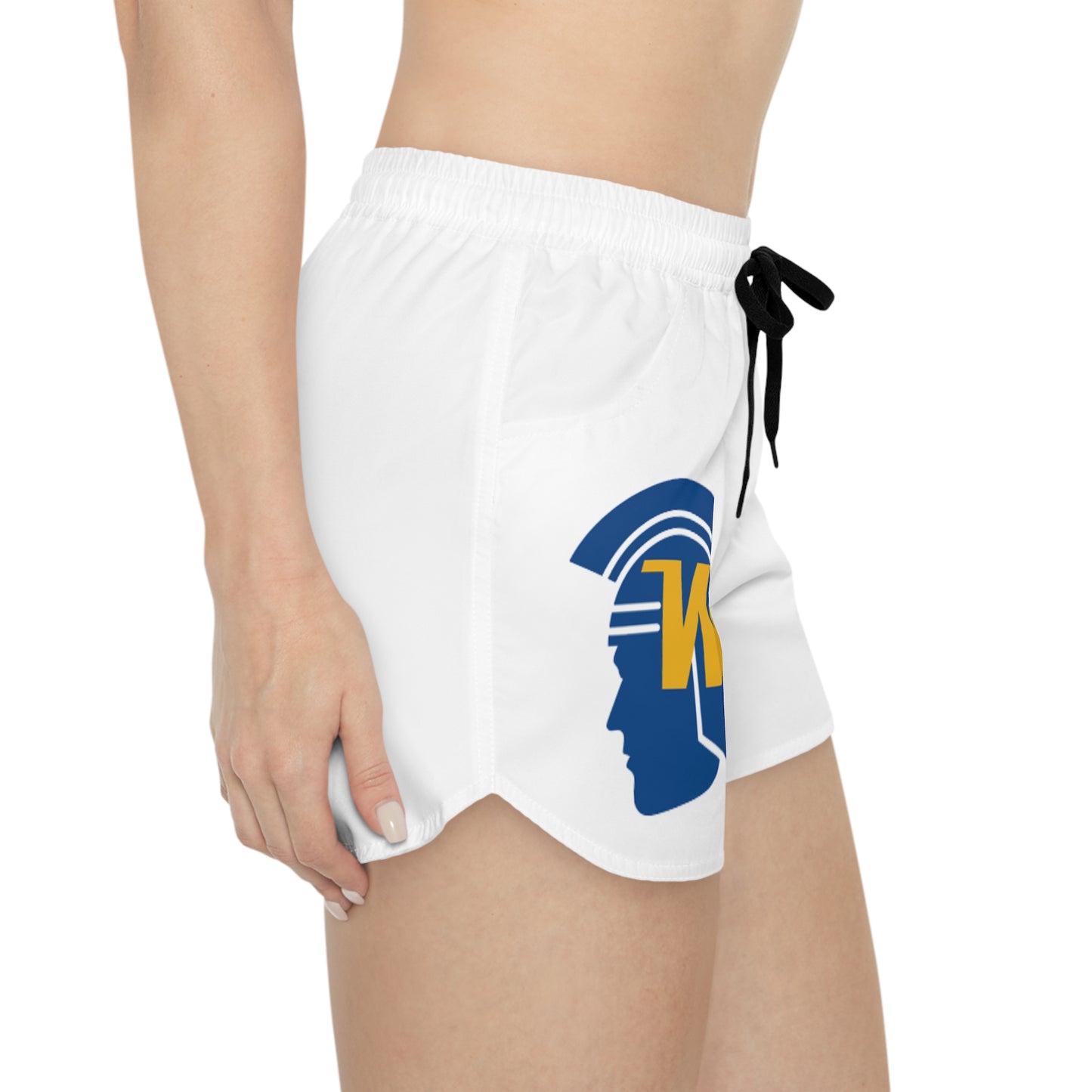 Wayzata Trojans Women's White Casual Shorts