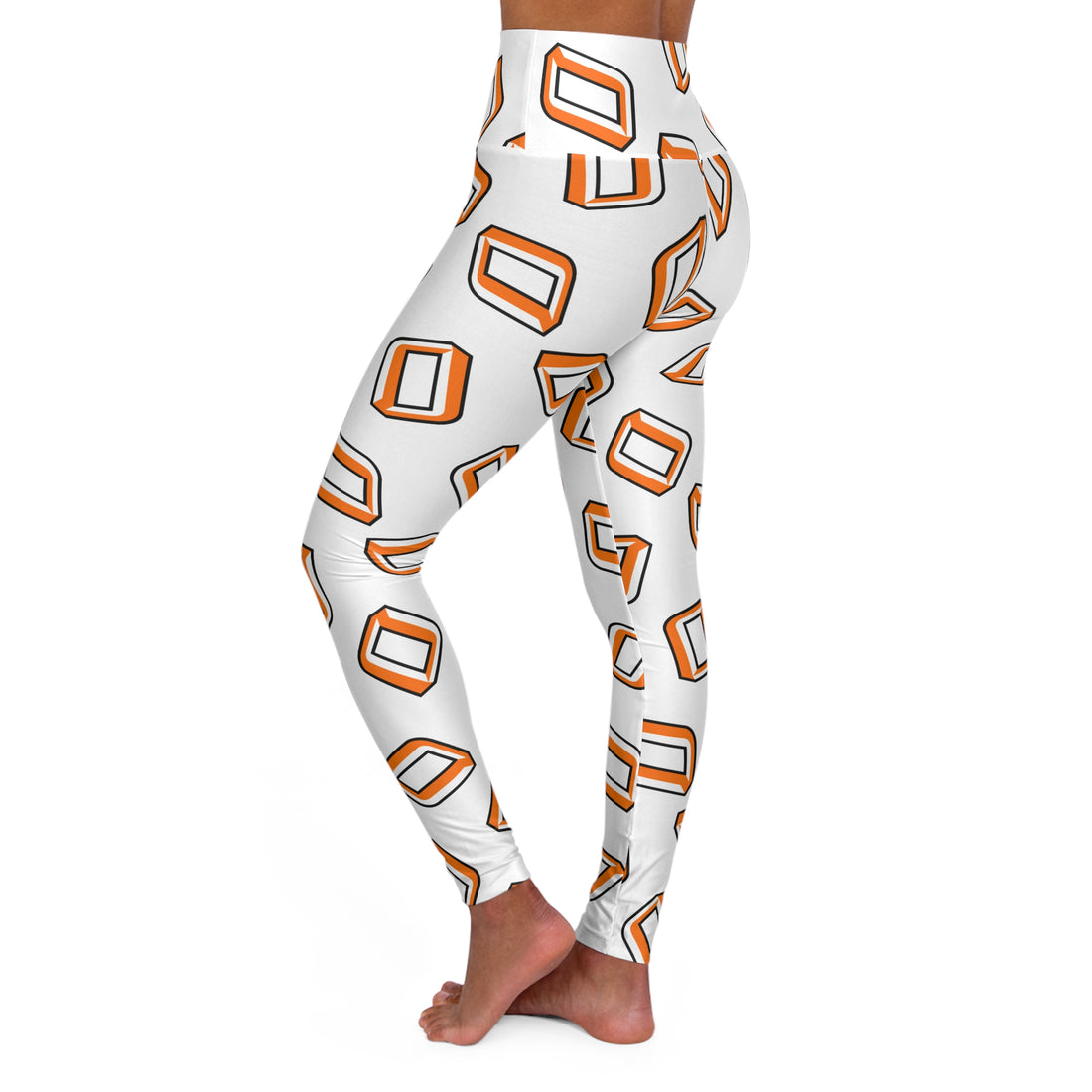 Osseo Orioles Trendy High Waisted Leggings