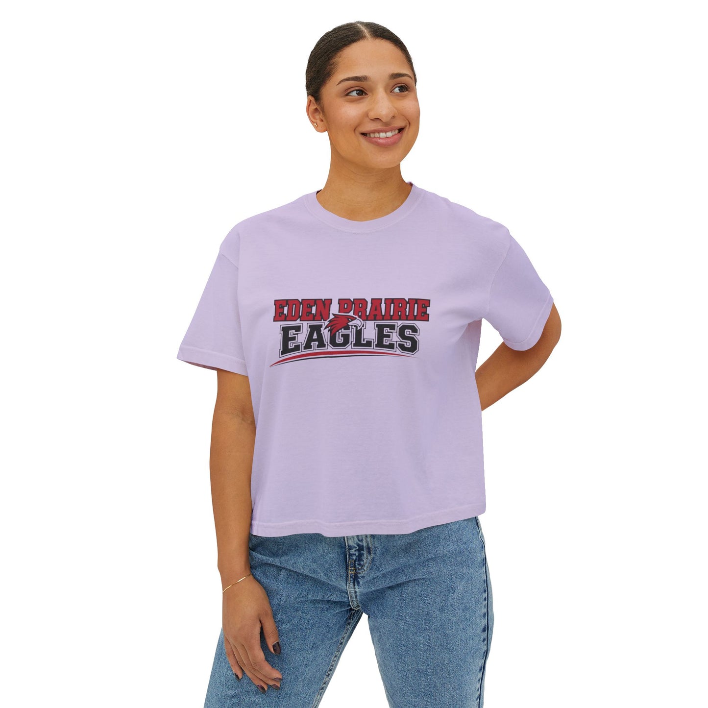 Eden Prairie Eagles Casual Women's Boxy Tee