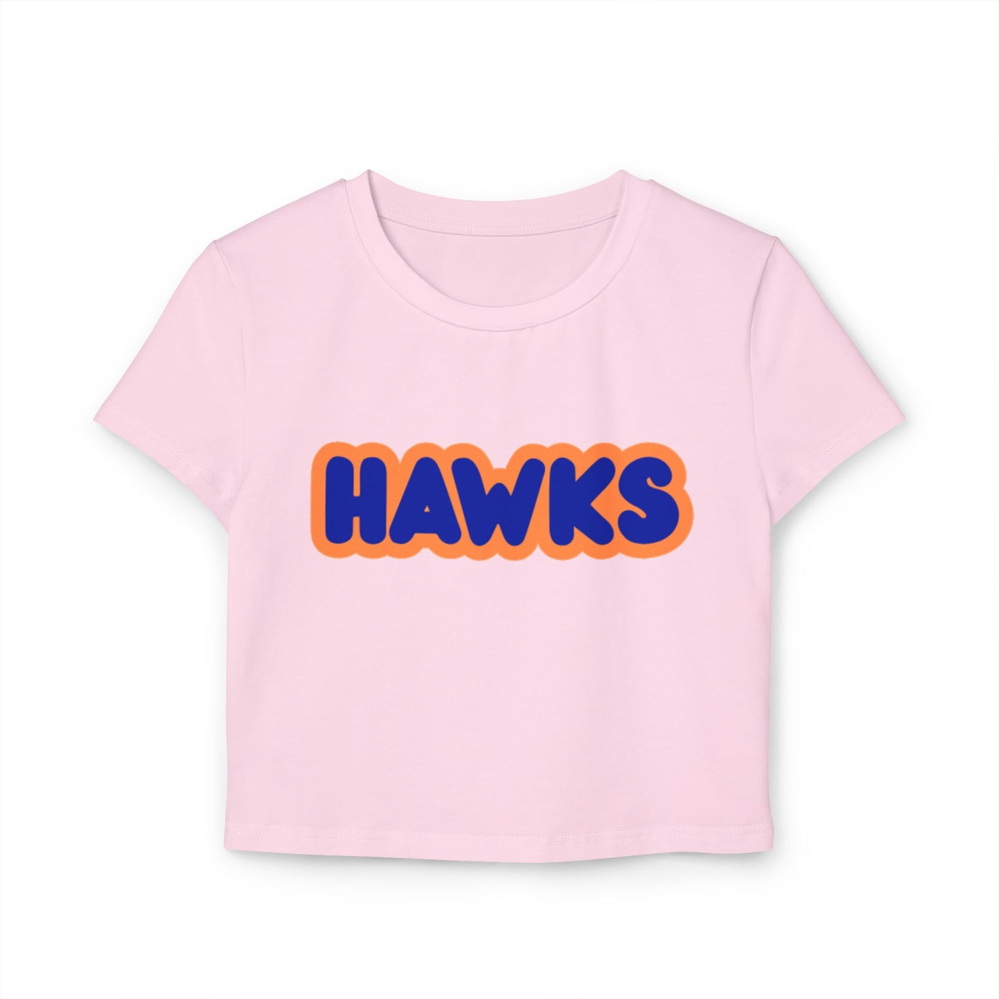 Robbinsdale Cooper Hawks Women’s Baby Tee - Retro Graphic Top for Casual Vibes