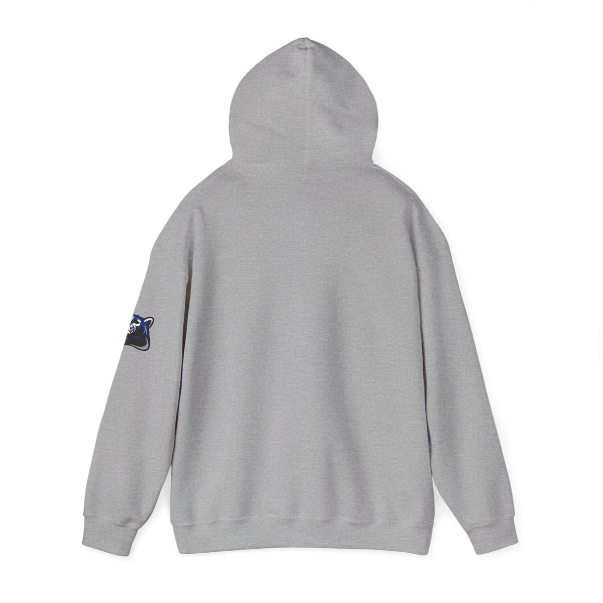 Rogers Royals Ironman Hoodie — School Spirit Pullover with Sleeve Mascot