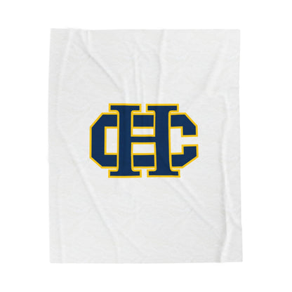 Columbia Heights Hylanders Cozy Velveteen Plush Blanket - Perfect for Gifts and Home Décor