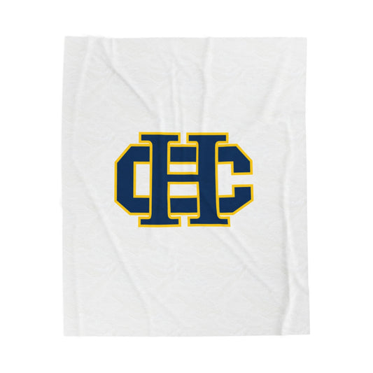 Columbia Heights Hylanders Cozy Velveteen Plush Blanket - Perfect for Gifts and Home Décor