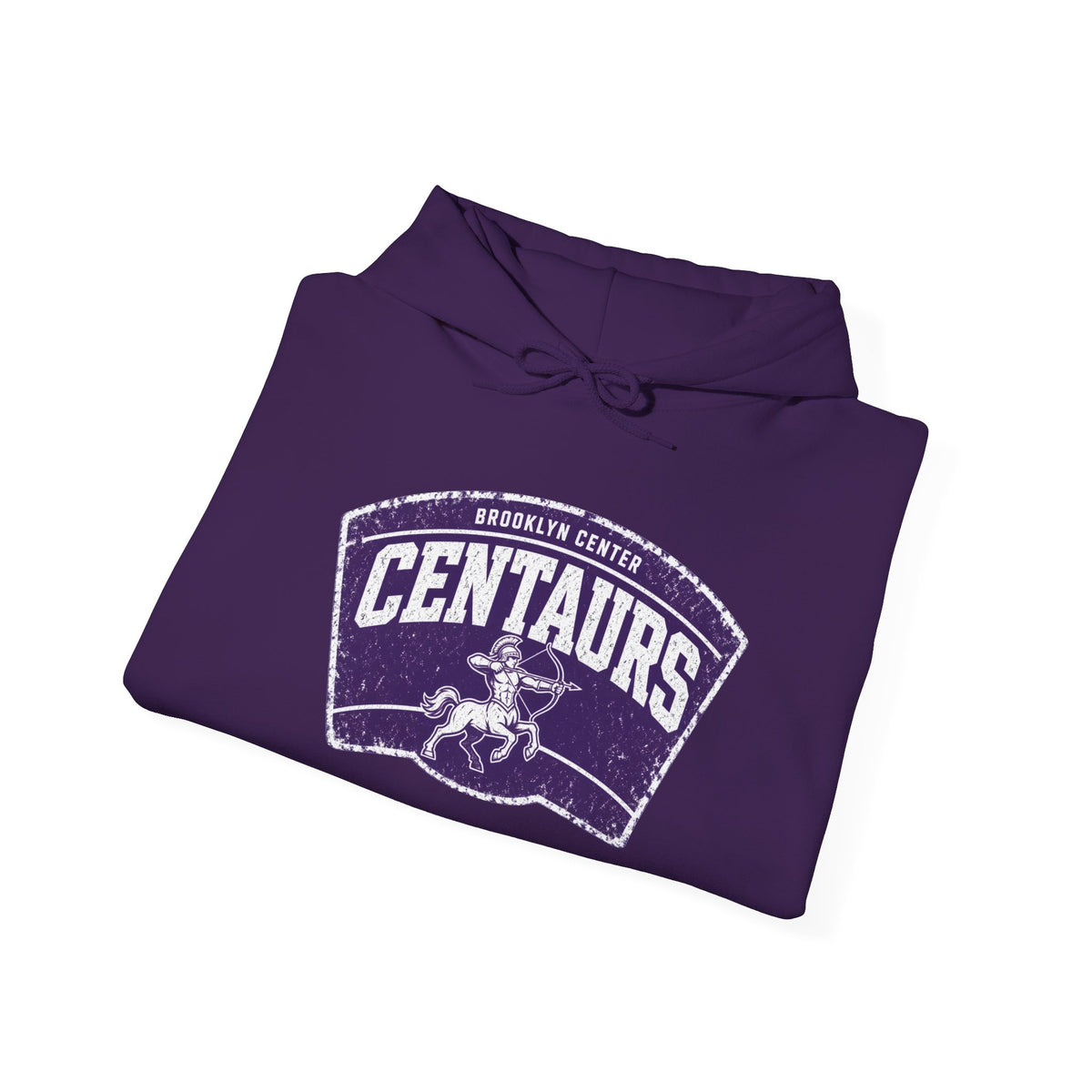Brooklyn Center Centaurs Vintage School Mascot Sweatshirt