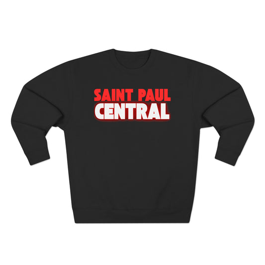 St. Paul Central Minutemen Unisex Crewneck Sweatshirt with Minimalist Design