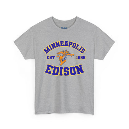 Edison Minneapolis Tee - Vintage Mascot School Spirit Shirt (Est. 1922)