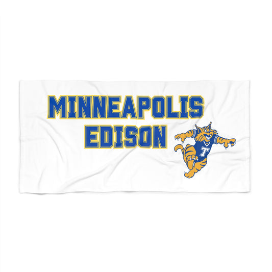 Minneapolis Edison Tommies Beach Towel - Personalized Summer Essential