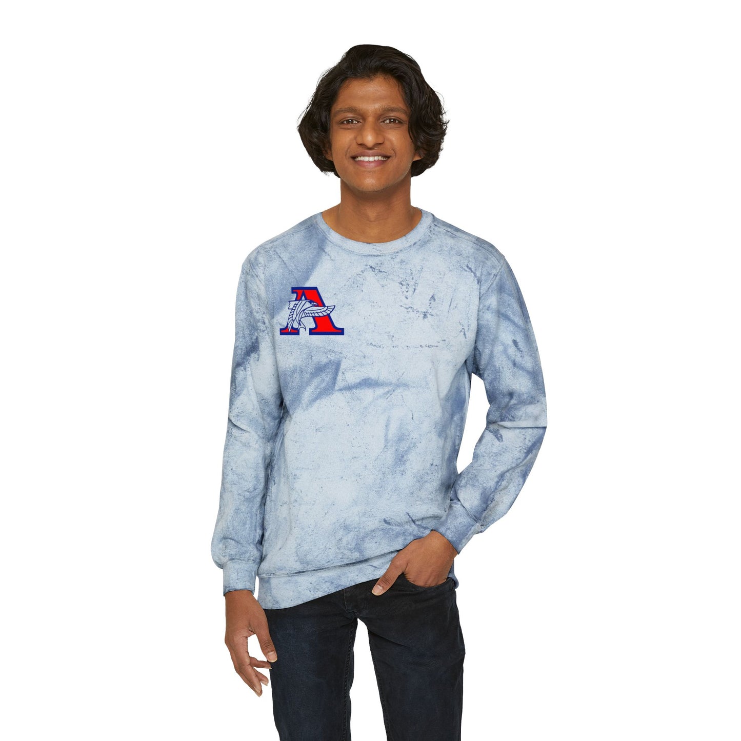 Robbinsdale Armstrong Falcons Color Blast Crewneck Sweatshirt