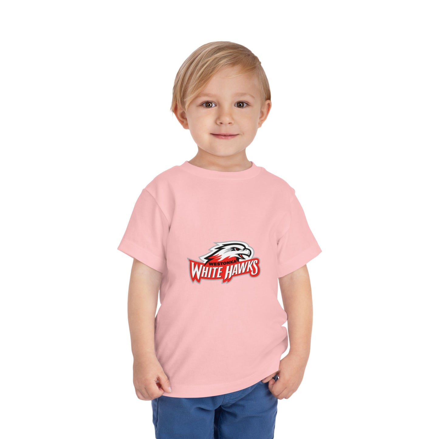 Mound Westonka White Hawks Fun Toddler Short Sleeve Tee