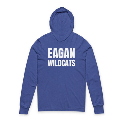 Eagan Wildcats Hooded Long Sleeve Tee