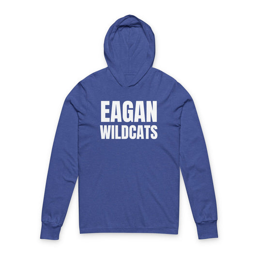 Eagan Wildcats Hooded Long Sleeve Tee