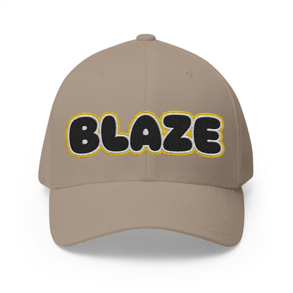 Burnsville Blaze Bubble Logo Embroidered Cap