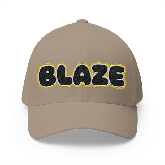 Burnsville Blaze Bubble Logo Embroidered Cap