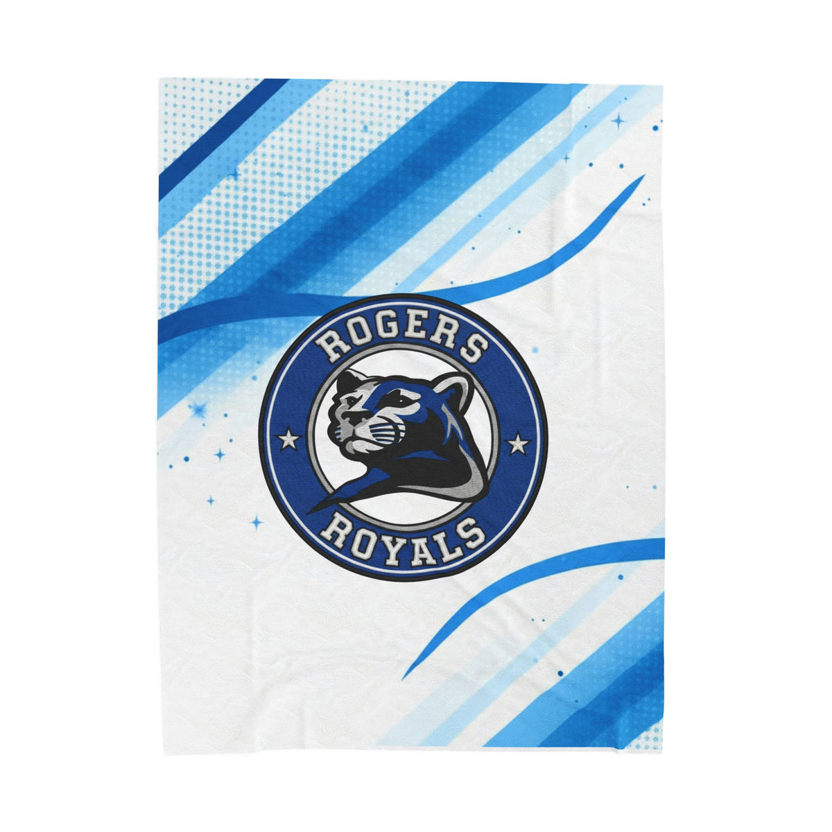 Rogers Royals Velveteen Plush Blanket - Perfect for Relaxation and Home Decor