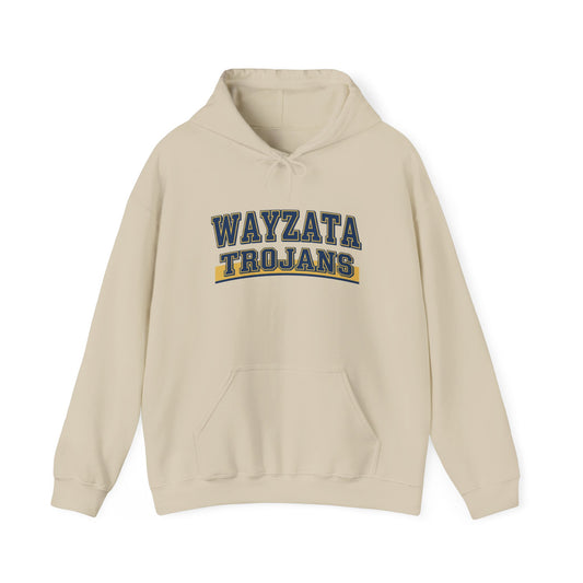 Wayzata Trojans Block Hoodie