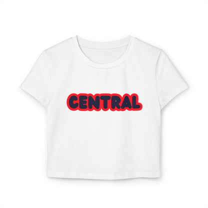 Saint Paul Central Minutemen Women’s Baby Tee - Retro Graphic Top for Casual Vibes