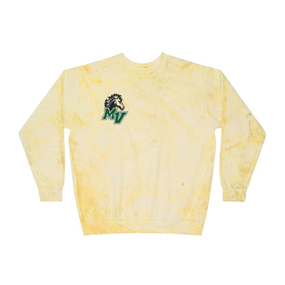 Mounds View Mustangs Color Blast Unisex Crewneck Sweatshirt