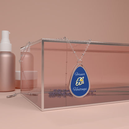 Hastings Raiders "Forever" Oval Pendant Necklace