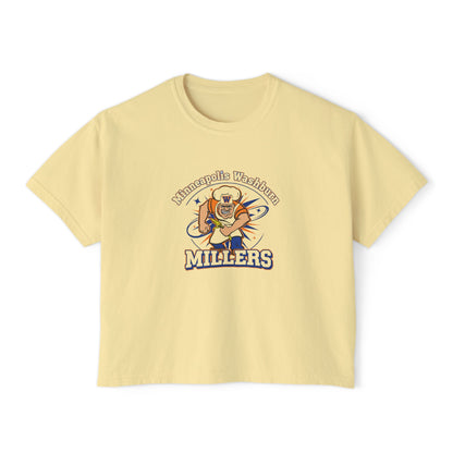Minneapolis Washburn Millers Casual Women's Boxy Tee