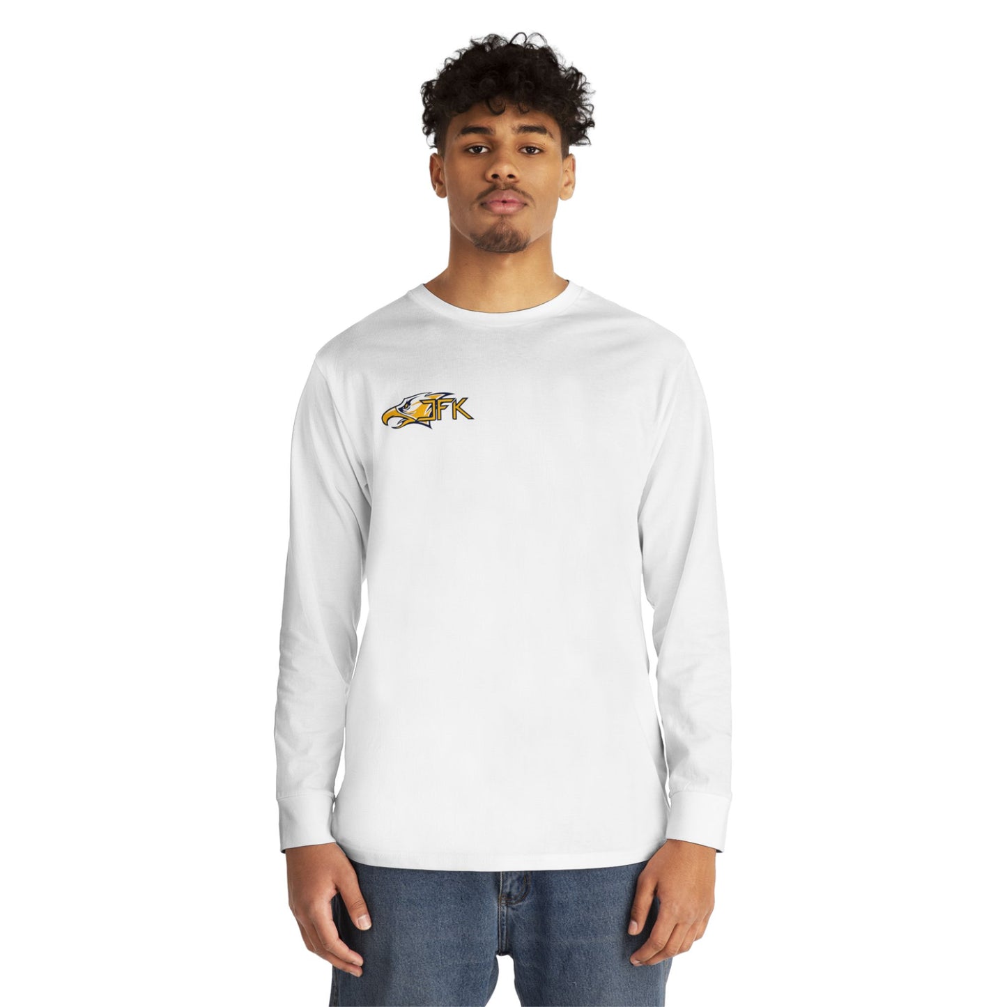 Bloomington Kennedy Eagles Casual Long Sleeve Crewneck Tee - Perfect for Everyday Wear