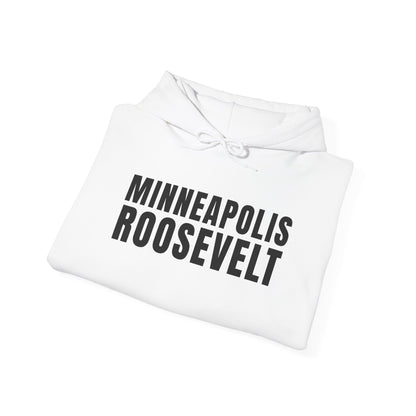 Minneapolis Roosevelt Ironman Hoodie — Classic School Logo Pullover