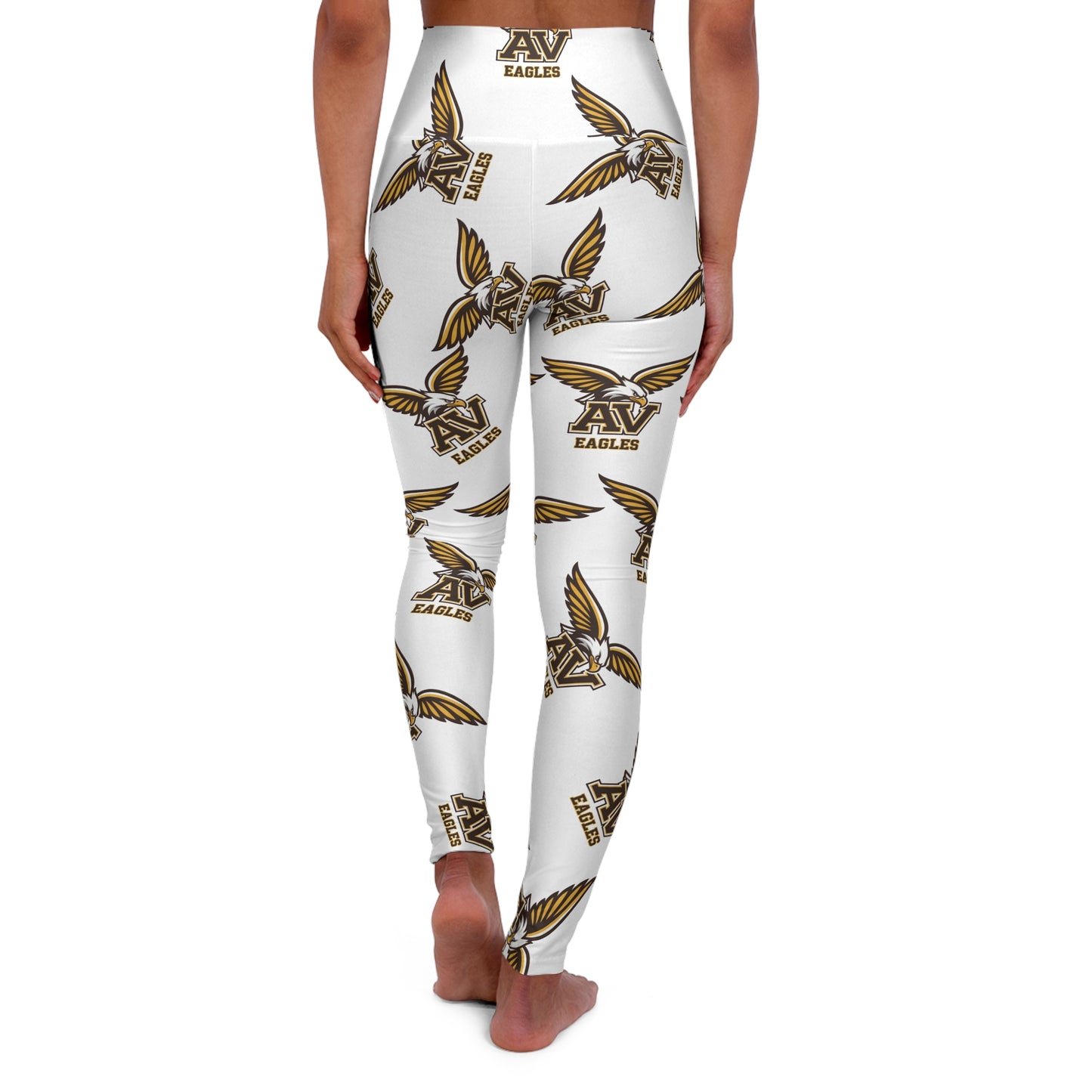 Apple Valley Eagles High Waisted Leggings