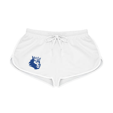 Hopkins Royals Women's White Relaxed Shorts