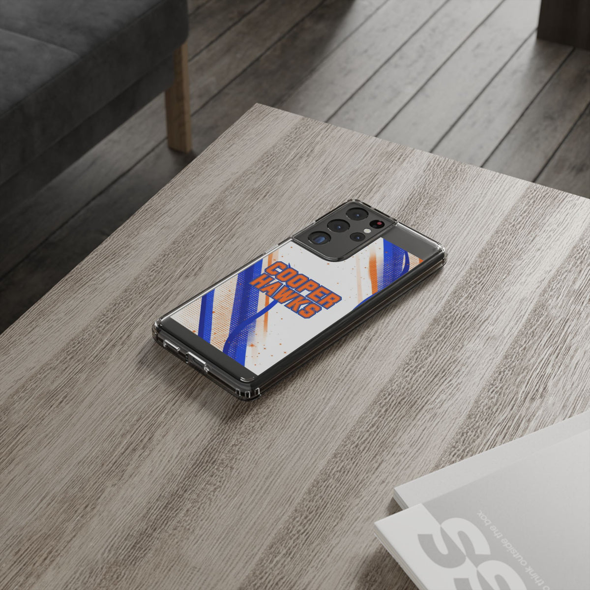 Robbinsdale Cooper Hawks Clear Phone Case - Stylish & Durable Protection