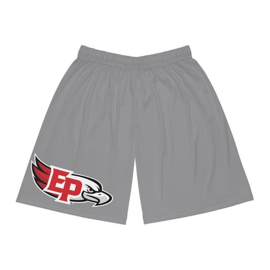 Eden Prairie Eagles Comfortable Grey Basketball Shorts