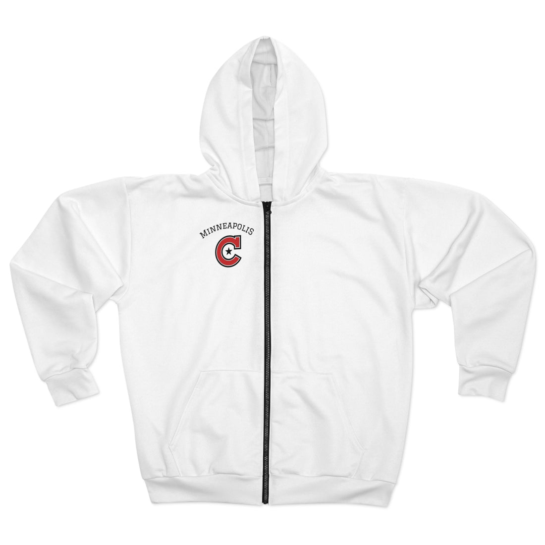 Minneapolis Camden Unisex Zip Hoodie - Cozy Layer for All Occasions