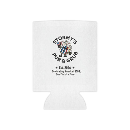 Can Cooler — Stormy’s Pub & Grub 2026 Anniversary Can Cooler (Celebrating America’s 250th)