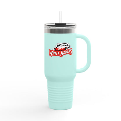 Mound Westonka White Hawks Insulated Travel Mug, 40oz
