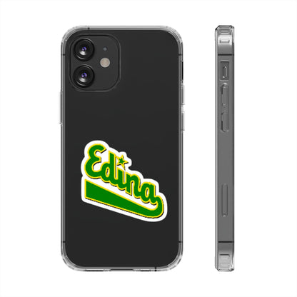 Custom Clear Phone Case with Edina Design - Stylish Protection for Your Smartphone