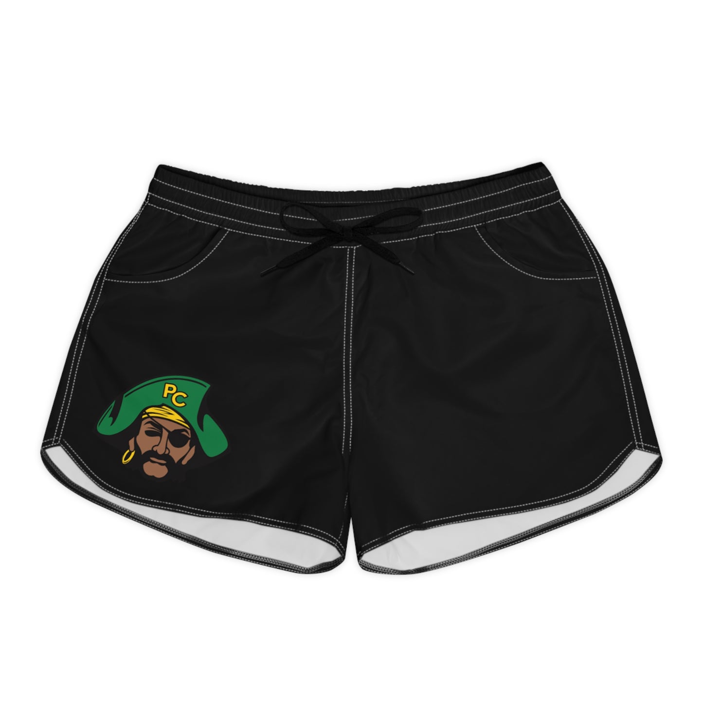 Park Center Pirates Women's Black Casual Shorts