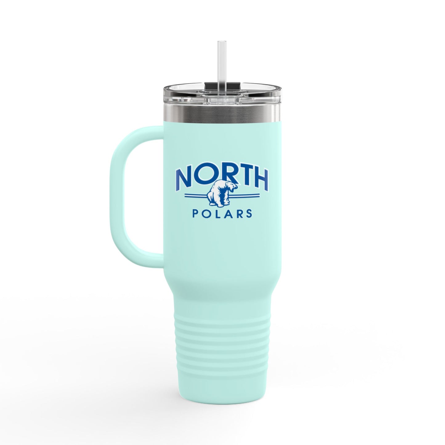 Stylish Insulated Travel Mug - 40 oz with North Polars Design