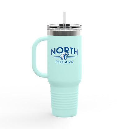 Stylish Insulated Travel Mug - 40 oz with North Polars Design