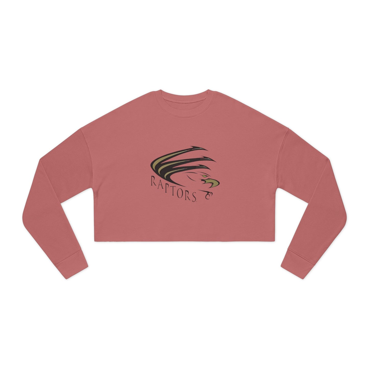 East Ridge Raptors Women's Cropped Sweatshirt - Stylish Raptors Design for Casual Vibes