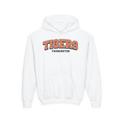 Farmington Tigers Hoodie - Cozy Heavy Blend Sweatshirt for Kids