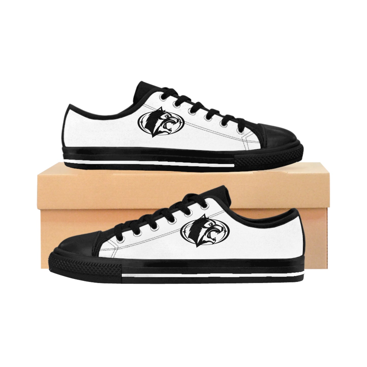 Roseville Raiders Stylish Men's Sneakers with Panther Design