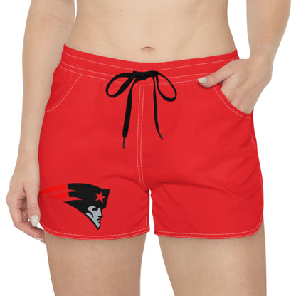 Saint Paul Central Minutemen Women's Red Casual Shorts