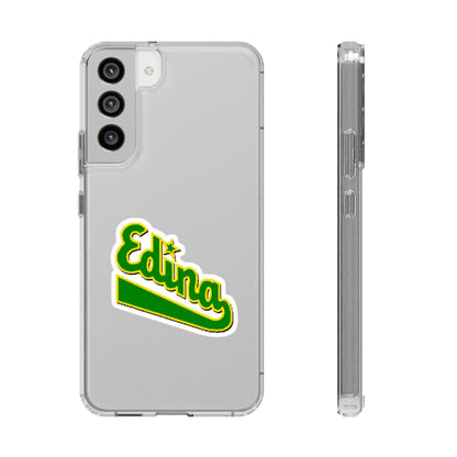 Custom Clear Phone Case with Edina Design - Stylish Protection for Your Smartphone