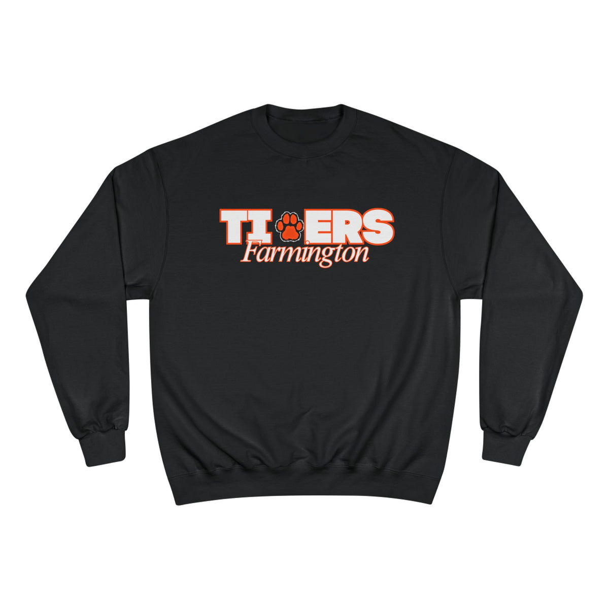 Farmington Tigers Paw Crewneck Sweatshirt – Heritage School Spirit Champion Sweatshirt