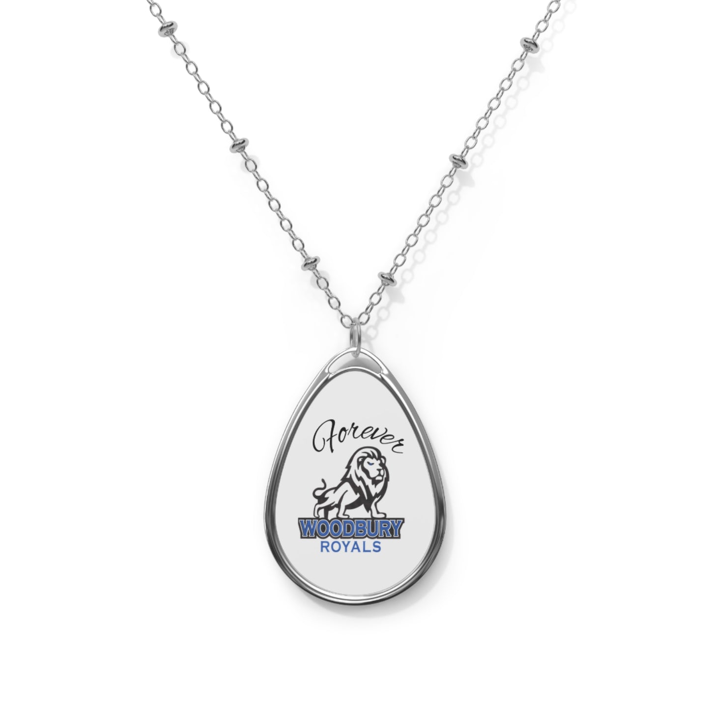 Woodbury Royals Oval "Forever" Necklace