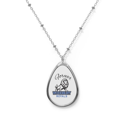 Woodbury Royals Oval "Forever" Necklace